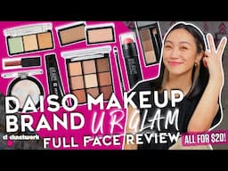 Daiso Makeup Brand (UR GLAM) Full Face Review - Tried and Tested: EP195