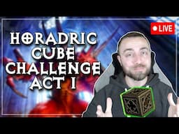 [D2R] Horadric Cube Challenge - Act 1