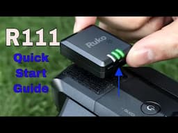 Ruko R111 Remote ID  ( Quick Start Guide )