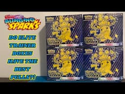 Are SURGING SPARKS Elite Trainer Boxes the BEST PRODUCT from this NEW Pokemon set!! + GIVEAWAY!!