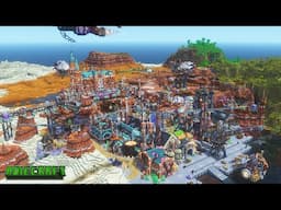 Building the most EPIC STEAMPUNK SURVIVAL WORLD - Refinery