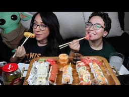 SUSHI MUKBANG | RELAXING EATING