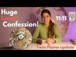 TWIN FLAME 🔥 11:11 Update: THEY HAVE A CONFESSION To Make ! November 2024 Tarot Reading