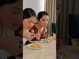 Noodles Challenge With Chopsticks 🤓 #funny #lakhneet #noodlechallenge #shorts