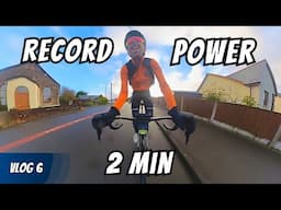 NEW POWER RECORD - 553w // 6 days out // British Hill Climb Championships