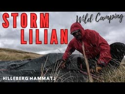 Caught In the Wake of Storm Lilian ! Windy Wild Mountain Camp in the Hilleberg Nammatj 2