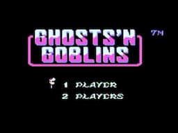 Ghosts N Goblins NES Casual Livestream First Time Playing