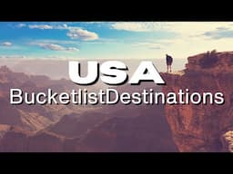 Top 10 Must-Visit Places in the USA: A Travel Guide  #travelguide #bucketlistdestinations #usa