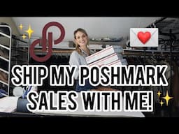 Ship My Weekend Sales on Poshmark With Me! See What Sold FAST & For a GREAT Profit!