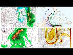 RED ALERT! Will Hurricane Sara be a BIG problem for Florida AND NY NJ NE? & NW Atmospheric River!