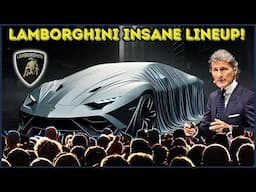 Lamborghini CEO Reveals 3 New 2026 Car Models & SHOCKS The Entire Car Industry!