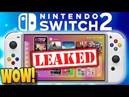 New Leaked Nintendo Switch 2 Renders Just Appeared!