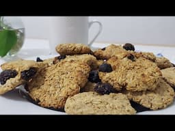 Galletas de avena fáciles rápidas y muy saludables .