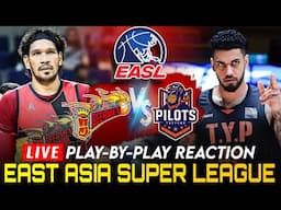 🔴LIVE SAN MIGUEL BEERMEN vs TAOYUAN PAUIAN PILOTS! East Asia Super League Play-by-Play Reaction!