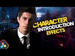 CHARACTER INTRODUCTION EFFECTS - Editing Tagalog Tutorial