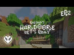 『 mcje 』minecraft hardcore chill let's play 🌱 ep.2《 building a house 》