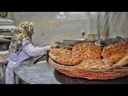 delicious bread for breakfast|Baking bread by a mother and son