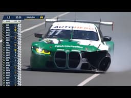 pro GT3 drivers being pros at crashing for 9 minutes straight (DTM Norisring 2022 Race 1)