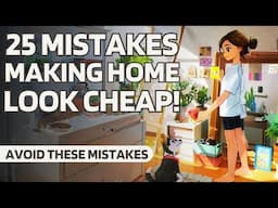 25 Mistakes That Make Your Home Look Cheap! (Avoid These!)