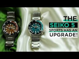 The Seiko 5 Sports has an UPGRADE!