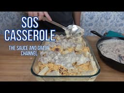 How to Make SOS Casserole | SOS Gravy | Warrior Casserole | Chipped Beef on Toast Casserole