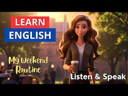 My Weekend Routine | Improve Your English | English Listening Skills - Speaking Skills | Daily Life