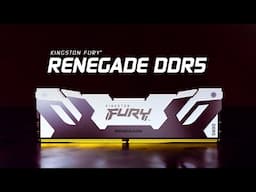 DDR5 Memory with speeds up to 8400MT/s – Kingston FURY Renegade