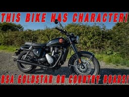 This Bike Has Real Character! | BSA GOLDSTAR on Country Roads!