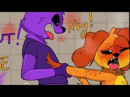 CatNap Trapped DogDay...😱 - Poppy Playtime Chapter 4 Animation┃Comic dub