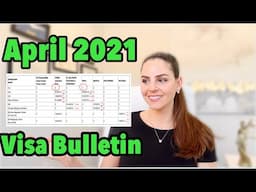 APRIL 2021 VISA BULLETIN! *Plus* GOOD News For Employment Based 1st Preference!