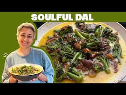 30 MINUTE MEAL - SOULFUL DAL - vegetable topped healthy vegan dal