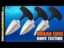 Cold Steel Urban Edge Push Daggers Slashing & Shredding Meat | OsoGrandeKnives