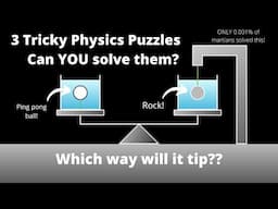 Can YOU solve these Tricky Hydrostatic Physics Puzzles? | Hydrostatic Paradox + more