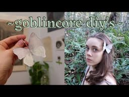 GOBLINCORE DIY’S | How To DIY goblincore aesthetic