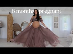 pregnancy vlog: maternity shoot, pilates, baby showers, grocery shopping