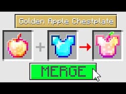 Minecraft But You Can Merge Items