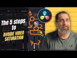 Why Does Saturation Ruin the Film Look? The 5 Steps to Filmic Saturation - DaVinci Resolve 19.