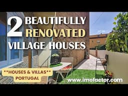 🏠 2 Beautifully Renovated Village Houses for Sale | Central Portugal