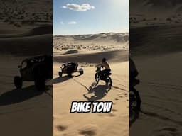 Bike gets towed in Glamis!