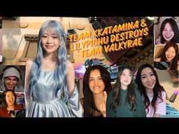 Kkatamina & Lilypichu Destroys Team Valkyrae & Fuslie in Valo Custies ft. Foolish Peter