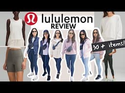 lululemon REVIEW ft. Align Tank & Pant, Fast & Free, Ebb to Street, Wunder Train | 30+ items