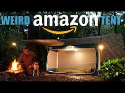 I Spent 24 Hours In A Strange Amazon Tent