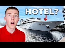 I Stayed in a Luxury SUPER YACHT Hotel