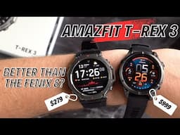 Amazfit T-Rex 3 Review: A Garmin Fenix 8 Alternative For $279?