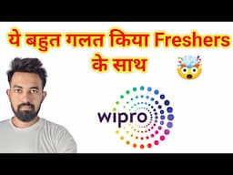 Wipro Cut Freshers Salary from 6.5 LPA to 3.5 LPA | Are you Safe ? || Chandan Patel