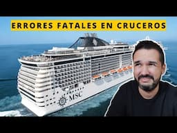 6 años trabajando en cruceros y todavía veo ESTOS ERRORES | Reacción