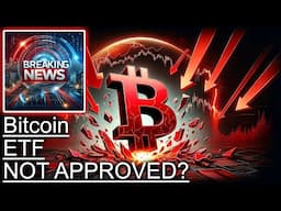 Bitcoin ETF Not Approved. SEC Account HACKED!🚫