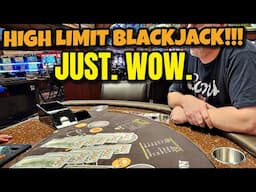 High Limit Blackjack - I'm Speechless!!!