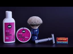 №6 Pearl Flexi Adjustable Razor, RED HERBS мыло для бритья и бальзам после бритья бритьё nomelike