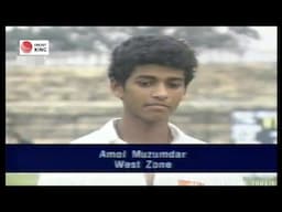 Amol Mazumdar Scored 37 Runs with Interview | West Zone vs East Zone | Indian Domestic 1994-95